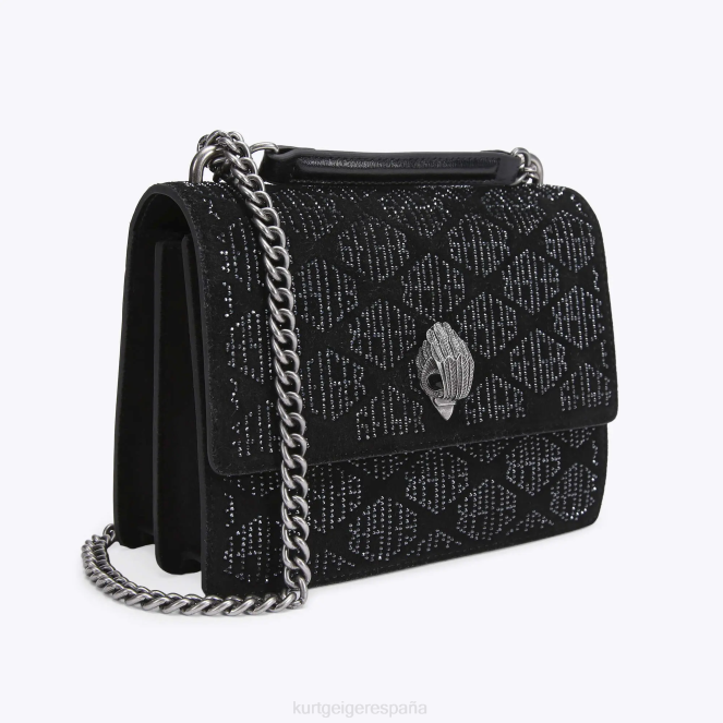 Kurt Geiger mujer bandolera londres shoreditch 2LPR120 | bolsas negro otro